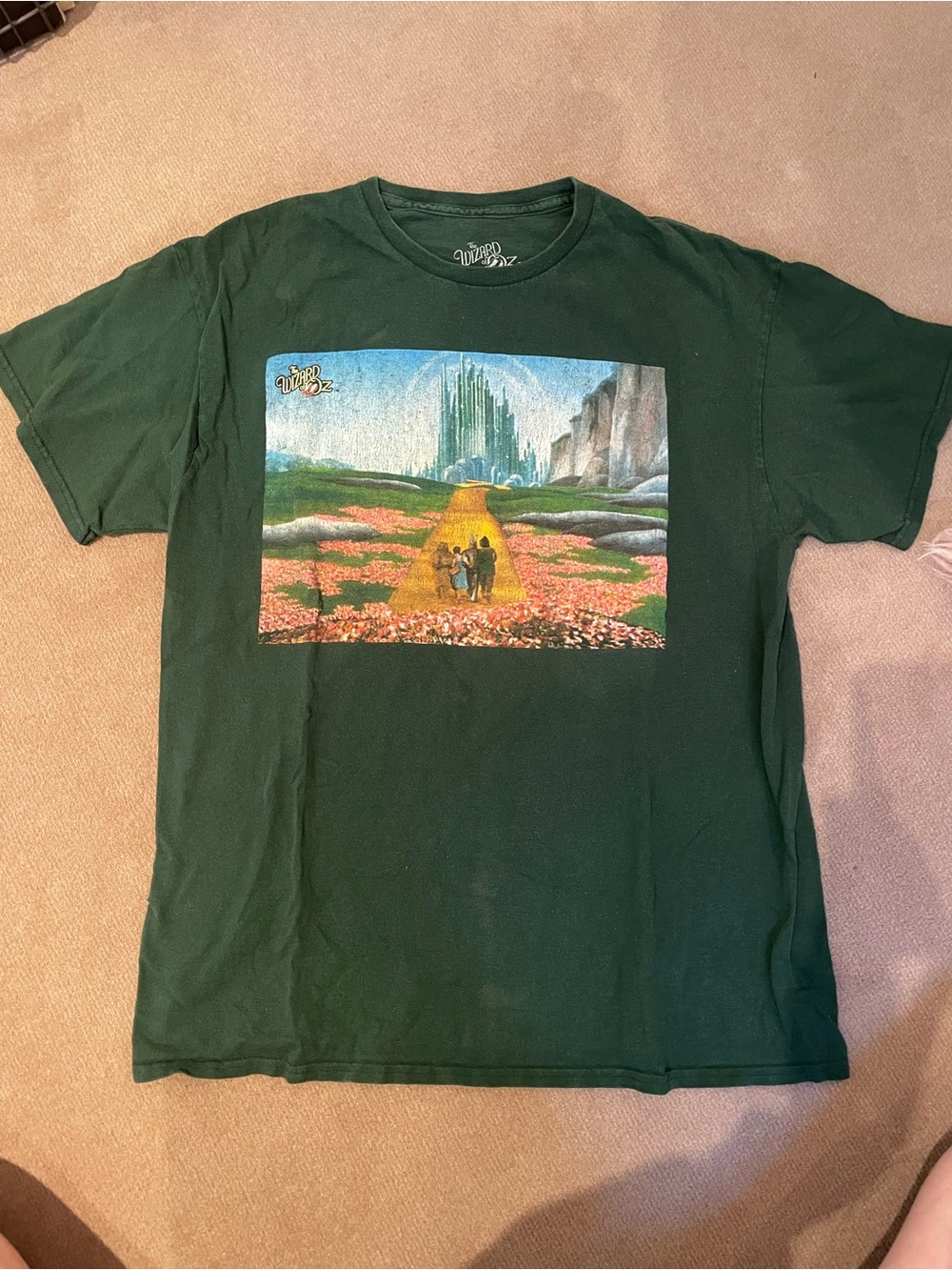 Urban Outfitters Emerald Green Wizard of Oz Graphic Tee